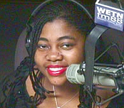 Joy Curry alla WETN Radio