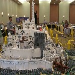Minas Tirith fatta con i Lego