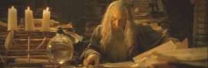 Gandalf legge Lo Hobbit