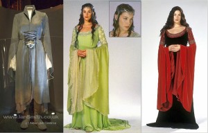 Costumi della principessa elfica Arwen