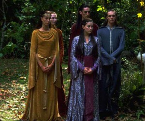 Elfi di Rivendell e Arwen