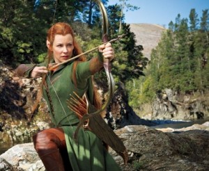 Film Lo Hobbit: Evangeline Lilly in Tauriel