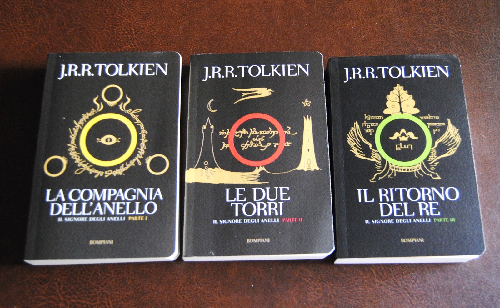 su  Il Signore degli Anelli di Tolkien prima edizione Rusconi 1970
