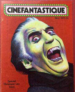 Cinephantastique 1973 Christopher Lee