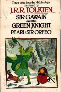 Book Tolkien Sir Gawain Pearl Orfeo Houghton Mifflin 1978