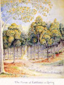 J.R.R._Tolkien_-_The_Forest_of_Lothlorien_in_Spring