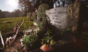 La tomba di Edith Bratt e JRR Tolkien