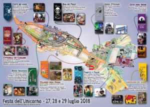Mappa Festa dell'Unicorno 2018