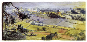 Tolkien, King’s Norton from Bilberry Hill - T. Artist & Illustrator, fig. 16