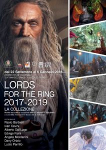 Locandina mostra Lords for the Ring 2017-2019