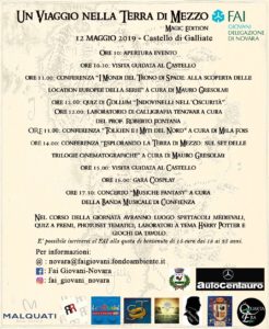 Programma Viaggio nella Terra di Mezzo - Magic Edition 2019