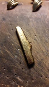 Lingotto d’oro. Foto dalla mia bottega
