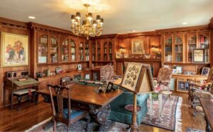 The library of Edward R. Leahy