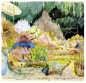 Tolkien: The Gardens of the Merking's Palace