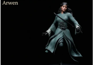 La miniatura di Arwen