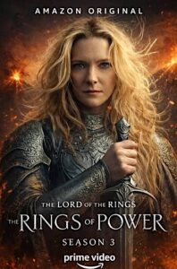 Locandina Galadriel 3 stagione rings of power