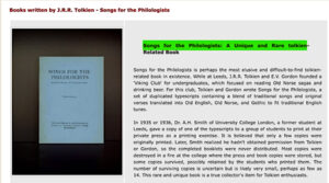 Songs for the Philologists